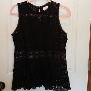 Lacey peplum top